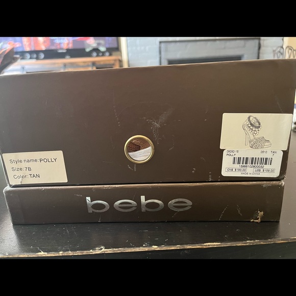 BEBE Beaded Heels - Picture 2 of 8